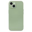 Θήκη για iPhone 15 Plus, Silicone Lite, πράσινη