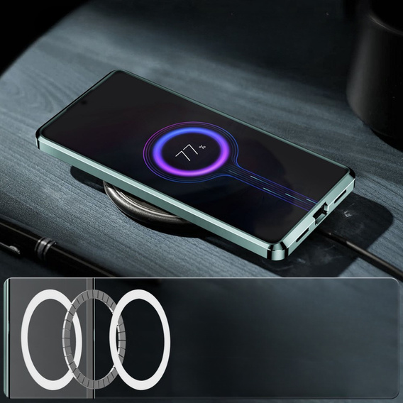 θήκη προστασίας κάμερας για το Samsung Galaxy S20 FE, CamShield MagSafe, διαφανής / πράσινη