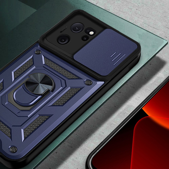 Θήκη για Xiaomi 13T / 13T Pro, CamShield Slide, σκούρο μπλε