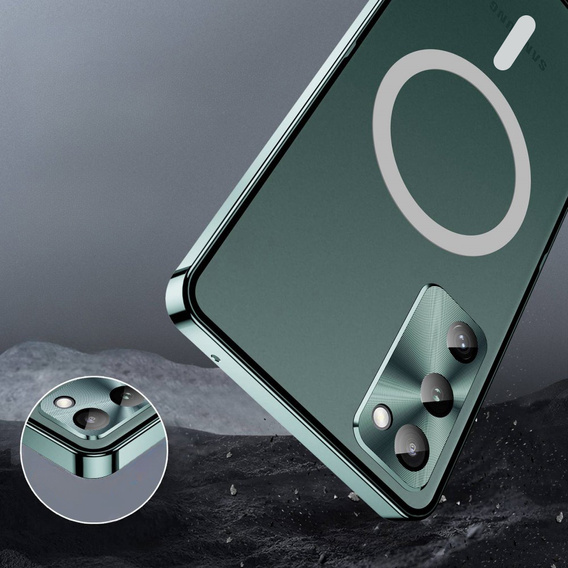 θήκη προστασίας κάμερας για το Samsung Galaxy S20 FE, CamShield MagSafe, διαφανής / πράσινη