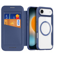 Θήκη Dux Ducis για iPhone Air, Skin X Pro, με πτερύγιο, για MagSafe, navy blue