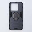 Θήκη για Xiaomi 13T / 13T Pro, Kickstand Ring, μαύρη