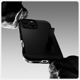 θήκη Spigen για iPhone 16 Pro, Tough Armor Mag Mag MagSafe, μαύρη + μετριασμένο γυαλί 9H