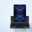 Θήκη πληκτρολογίου για iPad Pro 11" 2024, Magnetic Keyboard Touchpad, μαύρη