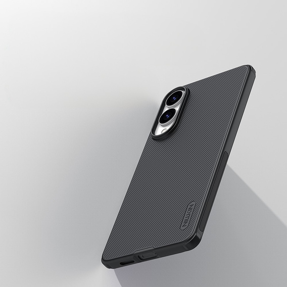 θήκη NILLKIN για Samsung Galaxy S25 Edge, Frosted Shield, για MagSafe, μαύρη