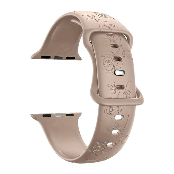 Λουράκι σιλικόνης για Apple Watch 1/2/3/4/5/6/7/8/9/SE 38/40/41/mm
