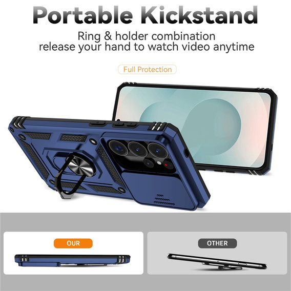 Θήκη με βάση και προστατευτικό φακού για Samsung Galaxy S26 Ultra