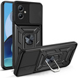 Θήκη για Motorola Moto G14, CamShield Slide, μαύρο
