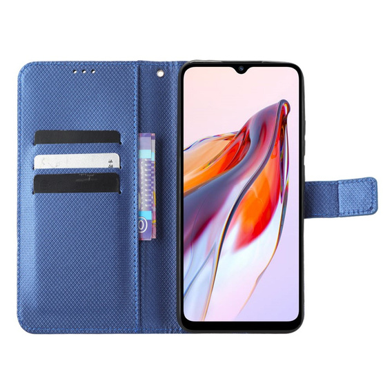 Θήκη με πτερύγιο για Xiaomi Redmi 12C, Wallet, Smart Magnet, μπλε