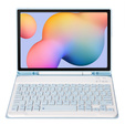 Θήκη + πληκτρολόγιο Samsung Galaxy Tab S6 Lite P610/P615 / S6 Lite 2022 10.4, Pen Slot, μπλε