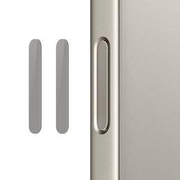 2x NORTHJO Γυαλί κουμπιού ελέγχου κάμερας για iPhone 16 / 16 Plus / 16 Pro / 16 Pro Max, μπεζ