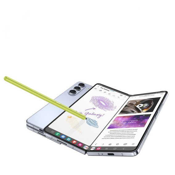 Γραφίδα Touch Screen Stylus Pen για Samsung Galaxy Z Fold5 5G / Z Fold6 5G, κίτρινη