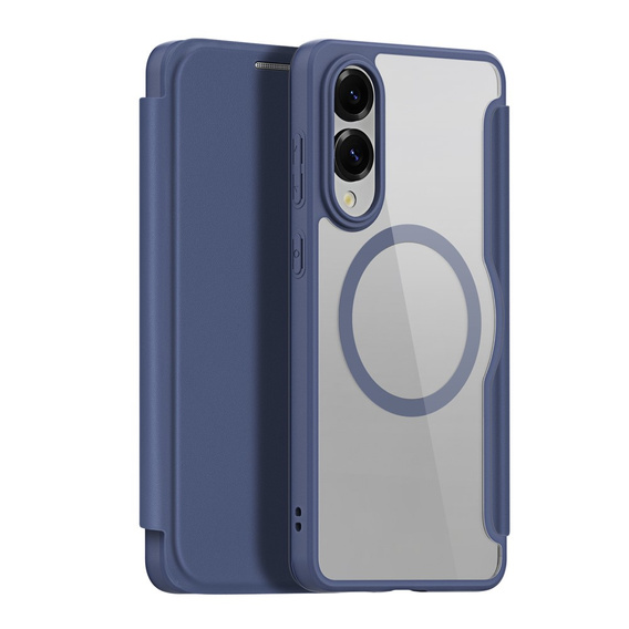 Dux Ducis Θήκη για Samsung Galaxy S25 Edge, Skin X Pro, MagSafe, σκούρο μπλε
