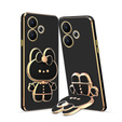 Θήκη για Xiaomi Redmi 13, Bunny, μαύρη