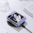 Θήκη Dux Ducis για Samsung Galaxy Z Flip5 5G, Bril, μωβ