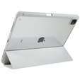 Θήκη για iPad Pro 12.9" 2022/2021/2020 (6/5/4 gen.), Smartcase Hybrid, με χώρο για γραφίδα, γκρι
