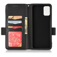 Θήκη με πτερύγιο για Ulefone Note 12P, Wallet Litchi Magnet, μαύρη