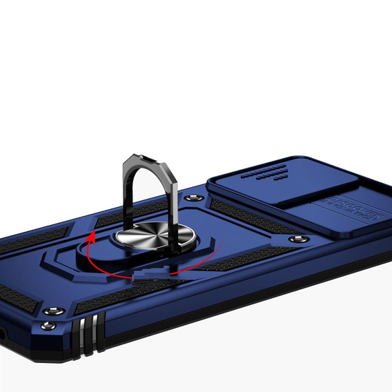 Θήκη για Motorola Moto G22, CamShield Slide, μπλε