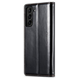 θήκη CASEME για Samsung Galaxy S21, Waxy Textured, μαύρη