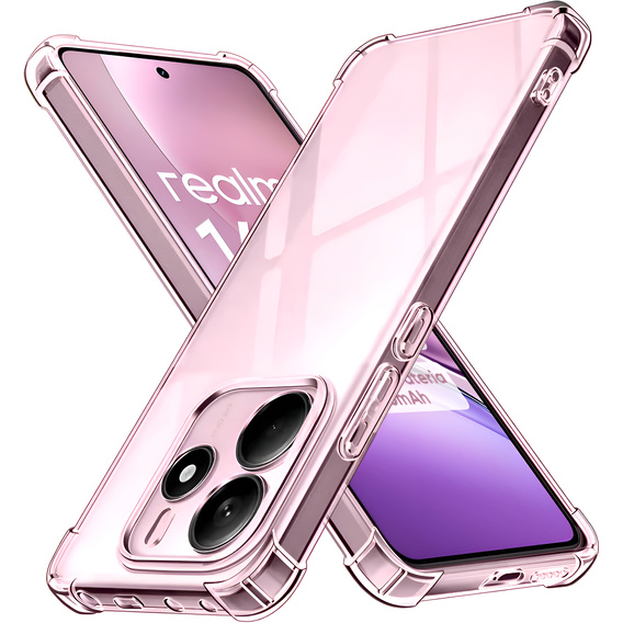 Θήκη για Realme 14 5G / Realme 14T 5G, Dropproof, διαφανής