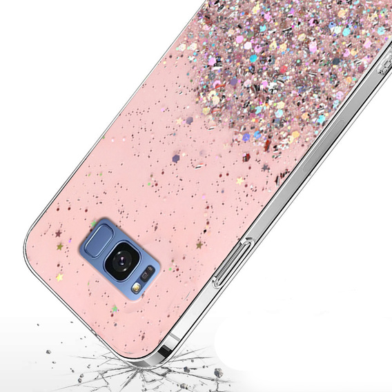 Θήκη για Samsung Galaxy S8, Glittery, ροζ
