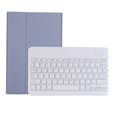 Θήκη + πληκτρολόγιο Samsung Galaxy Tab S6 Lite P610/P615 / S6 Lite 2022 10.4, Pen Slot, μωβ