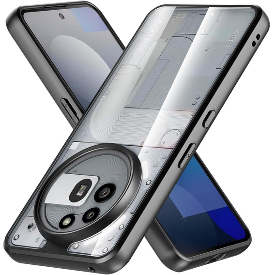 Θήκη για Nothing Phone 3A Pro, Fusion Hybrid, διαφανής