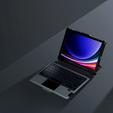 Θήκη + πληκτρολόγιο Galaxy Tab S9, NILLKIN Bumper Pen Slot, μαύρη