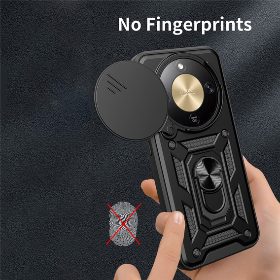 Θήκη CamShield Slide με προστατευτικό κάλυμμα για την κάμερα και δακτύλιο για το Honor Magic 8 Lite