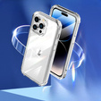 Θήκη για iPhone 14 Pro, Shockproof, με μεμβράνη, διαφανής