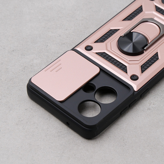 Θήκη για Motorola Edge 40 Neo, CamShield Slide, ροζ rose gold