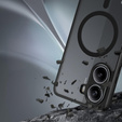 Θήκη για Xiaomi Poco X7 Pro 5G, για MagSafe, ERBORD Μatt Case, μαύρη