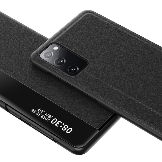 Η αναδιπλούμενη θήκη για το Samsung Galaxy S20 FE, Side View, μαύρη