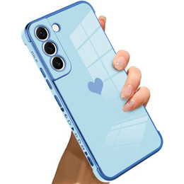 Θήκη για Samsung Galaxy S22, Electro heart, μπλε
