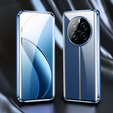 θήκη για το Realme 12 Pro 5G / Realme 12 Pro+ 5G, Magnetic Dual Glass, μπλε