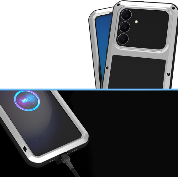 Θήκη με γυαλί ανθεκτικό σε κρούσεις για Samsung Galaxy S25 FE