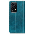 θήκη με πτερύγιο για Honor 200 Lite, Split Leather, πράσινη
