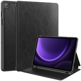 Θήκη για Samsung Galaxy Tab S10 Lite / S10 FE / S9 FE, Business Card and Pen Slot, μαύρη