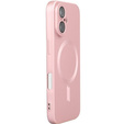 Θήκη για iPhone 16 Plus, ColorMag, για MagSafe, ροζ