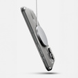 Θήκη ERBORD MagSafe για iPhone 16 Pro, ενεργό κουμπί, διαφανής + Γυαλί για την οθόνη