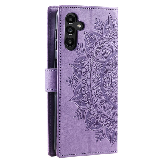 Θήκη με πτερύγιο για Samsung Galaxy A05s 4G, Mandala, μπλε