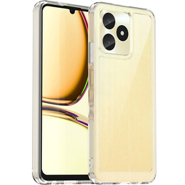 Θήκη για Realme C51, Fusion Hybrid, διαφανής