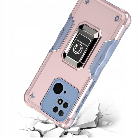 Θήκη για Xiaomi Redmi 10C, Dual-Layer Armor, ροζ rose gold
