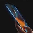Μετριασμένο γυαλί για Motorola Edge 50 Fusion 5G, Dux Ducis πλήρη οθόνη, μαύρο πλαίσιο