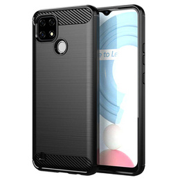 Θήκη για Realme C21, Carbon, μαύρη