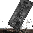 Θήκη για Samsung Galaxy A03s, Armor Kickstand, μαύρη