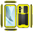 Θωρακισμένη θήκη για Samsung Galaxy S25+ Plus, R-JUST, κίτρινη