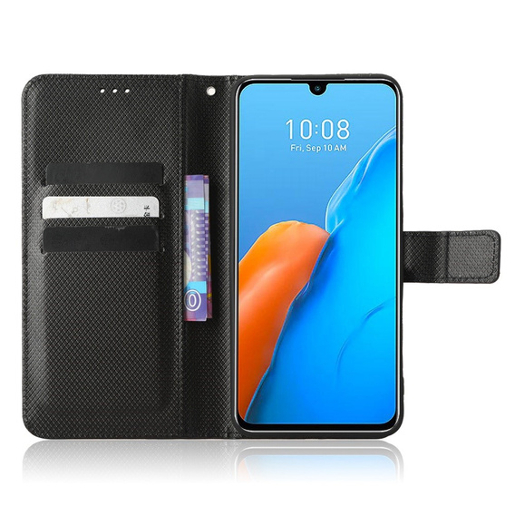 Θήκη με πτερύγιο για Infinix Note 12 Pro 4G, Wallet Smart Magnet, μαύρη