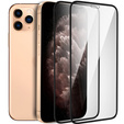 2x Μετριασμένο γυαλί για iPhone X/XS/11 Pro, ERBORD 3D πλήρης οθόνη