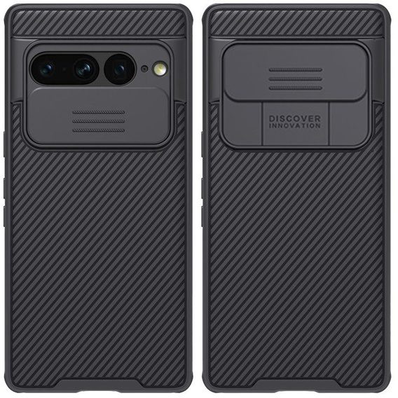 Θήκη για Google Pixel 7 Pro 5G, θωρακισμένη Nillkin, CamShield Pro, μαύρη